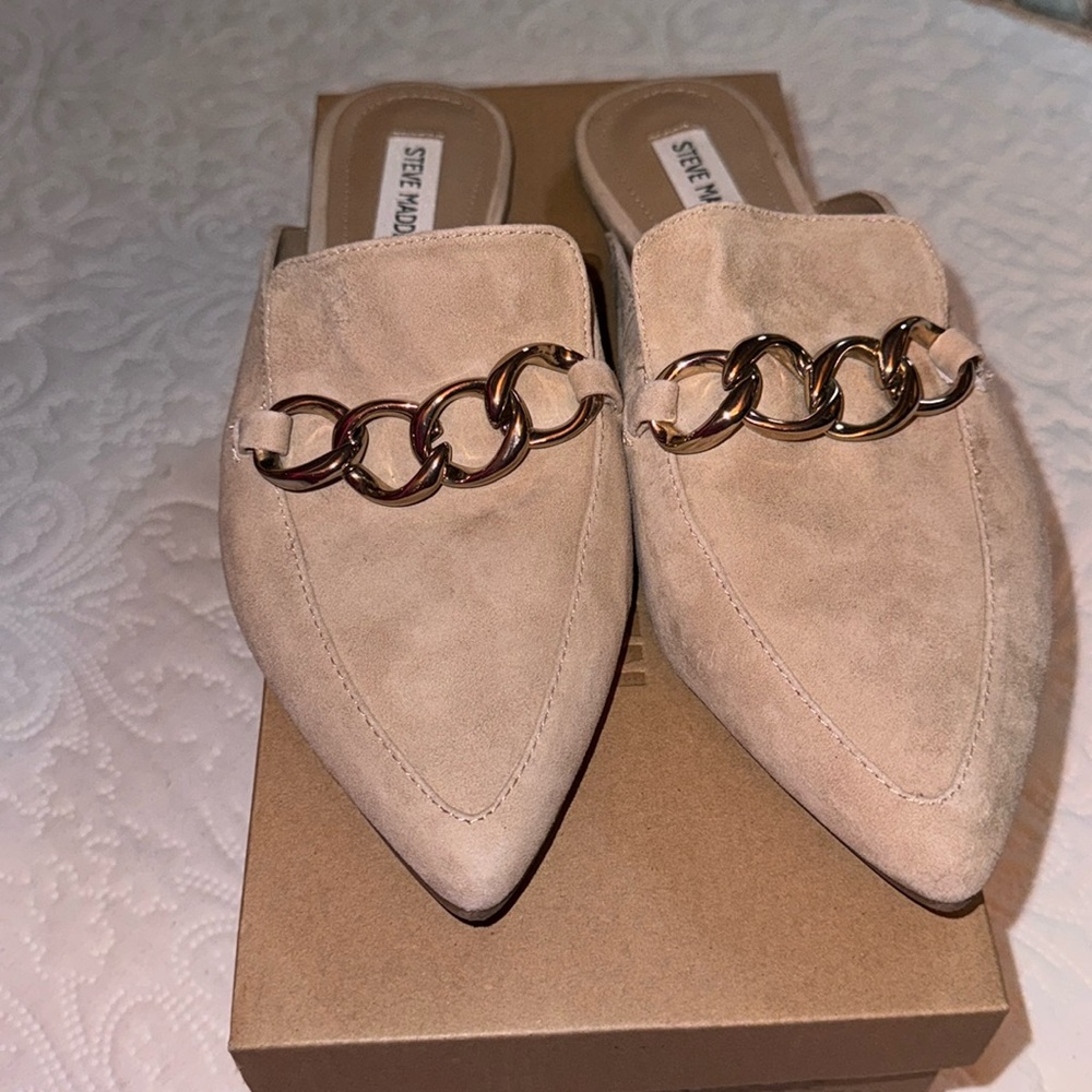 Steve Madden Suede Mules